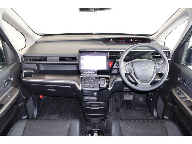 ステップワゴンスパーダ e:HEVスパーダG・EXホンダセンシング 純正ナビ 全周囲カメラ ホンダセンシング エアバック 地デジ クルコン サイドエアバッグ シ-トヒ-タ- 衝突軽減システム スマキー LEDランプ ドラレコ USB接続 ABS キーレス ETC(6枚目)