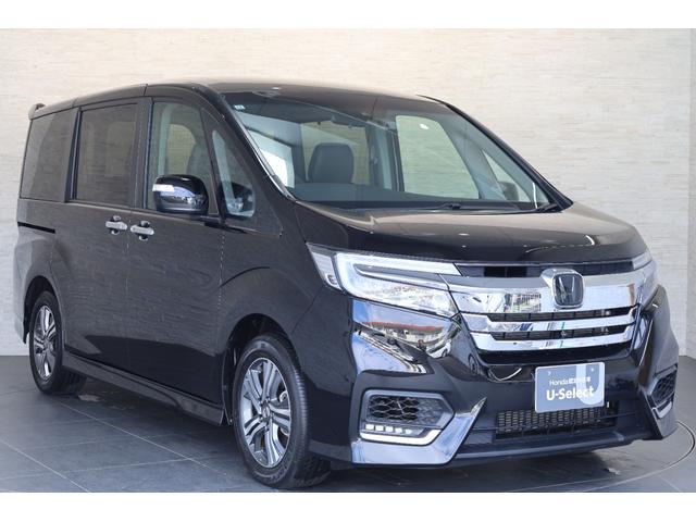 ステップワゴンスパーダ e:HEVスパーダG・EXホンダセンシング 純正ナビ 全周囲カメラ ホンダセンシング エアバック 地デジ クルコン サイドエアバッグ シ-トヒ-タ- 衝突軽減システム スマキー LEDランプ ドラレコ USB接続 ABS キーレス ETC(37枚目)