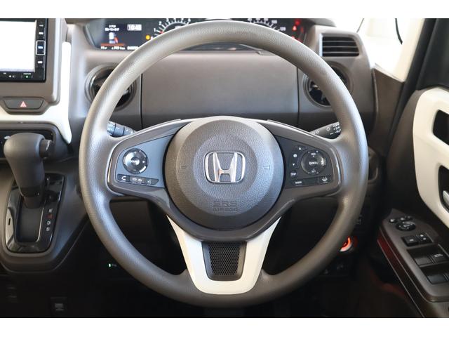 N-BOX L 純ナビ 両パワスラ 両シートヒーター 衝突回避支援ブレーキ I-STOP クリソナ PW パワステ Sヒーター スマ-トキ- Bカメ 地デジTV ナビ&TV サイドエアバック 横滑り防止 ETC車載器(9枚目)