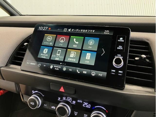 フィット ｅ：ＨＥＶクロスター　レンタアップ　ホンダセンシング　ホンダコネクトディスプレイ　アルミホイール　フルセグＴＶ　Ｂｌｕｅｔｏｏｔｈ対応　衝突回避システム　フルオートエアコン　ＬＥＤランプ　エアバッグ　サイドエアバック（7枚目）