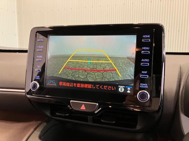 ヤリスクロス Ｚ　メモリーナビ　ドラレコ　ＥＴＣ　アルミホイール　Ｂｌｕｅｔｏｏｔｈ対応　シートヒーター　バックモニタ　横滑り防止システム　シートＨ　イモビ　クルーズＣ　エアコン　スマートキ－　キーフリー　パワステ（7枚目）
