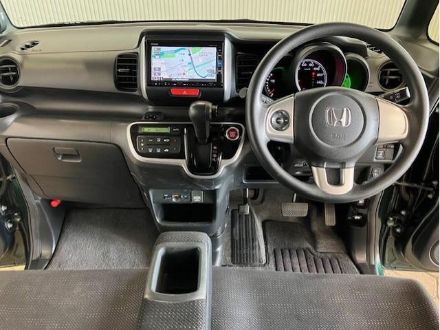 N-BOX G・Lパッケージ メモリーナビ ドラレコ いまコレ+ 新品フロアマット フルセグTV Bluetooth対応 I-STOP カラーバックモニター 全席PW イモビライザー ナビテレビ 地TV AAC 横滑り防止 ABS(8枚目)