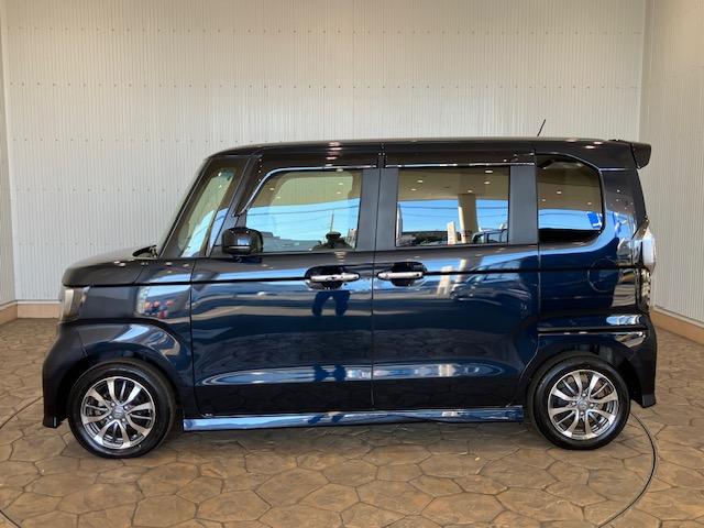 N-BOXカスタム EX ホンダセンシング 9インチプレミアムインターナビ 前後ドラレコ いまコレ+ 新品フロアマット 助手席スーパースライド LEDヘッド リアカメラ アイドリングストップ シートヒーター スマートキー(13枚目)