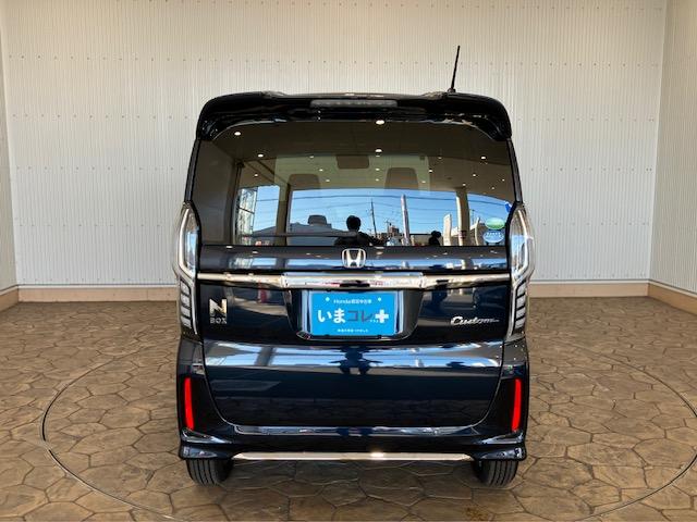 N-BOXカスタム EX ホンダセンシング 9インチプレミアムインターナビ 前後ドラレコ いまコレ+ 新品フロアマット 助手席スーパースライド LEDヘッド リアカメラ アイドリングストップ シートヒーター スマートキー(15枚目)