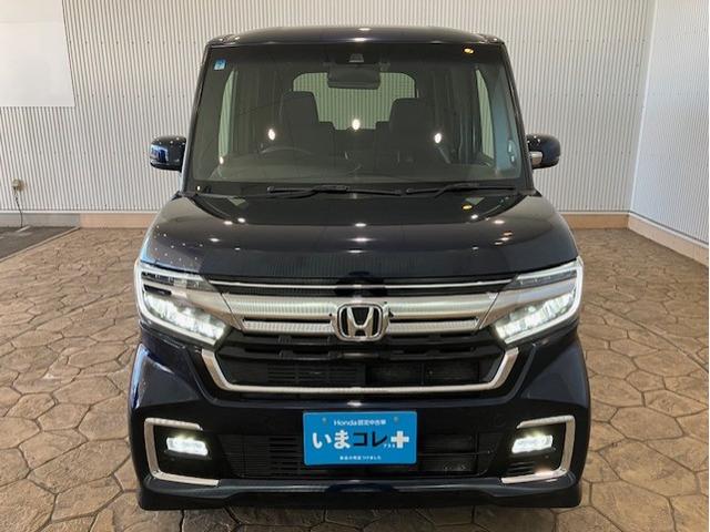 N-BOXカスタム EX ホンダセンシング 9インチプレミアムインターナビ 前後ドラレコ いまコレ+ 新品フロアマット 助手席スーパースライド LEDヘッド リアカメラ アイドリングストップ シートヒーター スマートキー(17枚目)