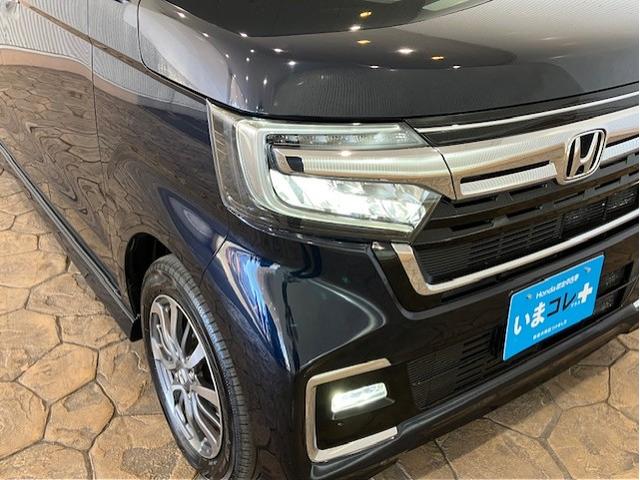 N-BOXカスタム EX ホンダセンシング 9インチプレミアムインターナビ 前後ドラレコ いまコレ+ 新品フロアマット 助手席スーパースライド LEDヘッド リアカメラ アイドリングストップ シートヒーター スマートキー(18枚目)