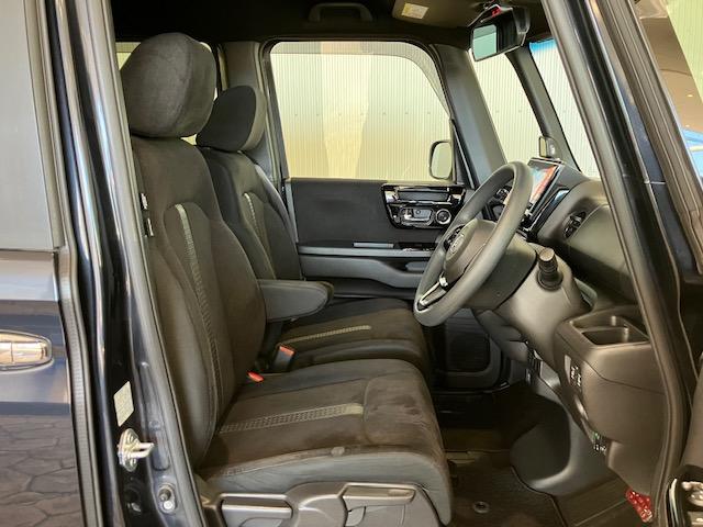 N-BOXカスタム EX ホンダセンシング 9インチプレミアムインターナビ 前後ドラレコ いまコレ+ 新品フロアマット 助手席スーパースライド LEDヘッド リアカメラ アイドリングストップ シートヒーター スマートキー(26枚目)