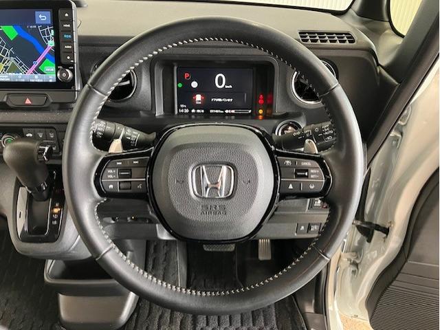 N-BOXカスタム ターボコーディネートスタイル ホンダセンシング 9インチホンダコネクトナビ 前後ドラレコ アルミホイール パドルシフト Bluetooth対応 フルセグTV 両側電動ドア Rカメラ クルコン スマートキ- パワーステアリング(10枚目)