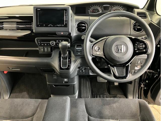 N-BOXカスタム L ホンダセンシング メモリーナビ 前後ドラレコ いまコレ+ 新品フロアマット アルミホイール Bluetooth対応 フルセグTV サイドエアバッグ ナビTV Aストップ シートヒータ LEDライト(8枚目)