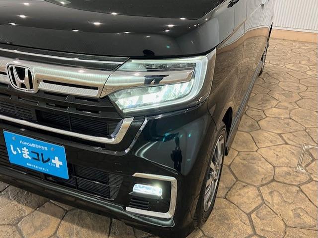 N-BOXカスタム L ホンダセンシング メモリーナビ 前後ドラレコ いまコレ+ 新品フロアマット アルミホイール Bluetooth対応 フルセグTV サイドエアバッグ ナビTV Aストップ シートヒータ LEDライト(18枚目)