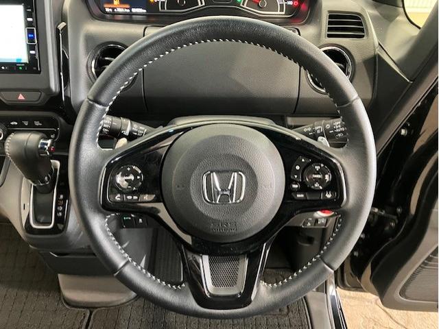 N-BOXカスタム Lターボ 4WD ホンダセンシング メモリーナビ いまコレ+ 新品フロアマット パドルシフト アルミホイール リモコンエンジンスターター オートクルーズ LEDランプ ECON バックカメラ ナビ&TV ABS(7枚目)