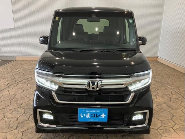 N-BOXカスタム Lターボ 4WD ホンダセンシング メモリーナビ いまコレ+ 新品フロアマット パドルシフト アルミホイール リモコンエンジンスターター オートクルーズ LEDランプ ECON バックカメラ ナビ&TV ABS(14枚目)