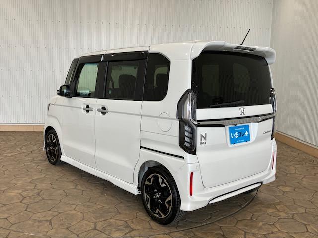 N-BOXカスタム G・EXターボホンダセンシング 8インチプレミアムインターナビ 前後ドラレコ いまコレ+ 新品フロアマット 無限フロントグリル 無限フロントスポイラー Rカメ 前席シートヒーター クルコン ナビTV サイドエアバッグ タ-ボ ETC(13枚目)