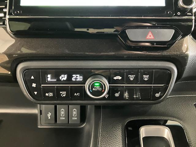 N-BOXカスタム G・EXターボホンダセンシング 8インチプレミアムインターナビ 前後ドラレコ いまコレ+ 新品フロアマット 無限フロントグリル 無限フロントスポイラー Rカメ 前席シートヒーター クルコン ナビTV サイドエアバッグ タ-ボ ETC(18枚目)