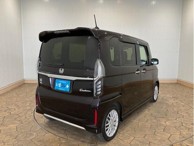 N-BOXカスタム Lターボ ホンダセンシング メモリーナビ 前後ドラレコ いまコレ+ 新品フロアマット パドルシフト アルミホイール 地デジチューナー 衝突軽減ブレーキサポート LEDヘッドライ アイドリングS ターボエンジン(4枚目)