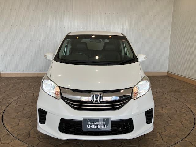 フリード Gプレミアムエディション メモリーナビ リア席モニター 前後ドラレコ クルーズコントロール ETC Bluetooth対応 フルセグTV 地デジTV 盗難防止 VSA Bカメラ オートクルーズ キーレスキー パワステ AAC(17枚目)