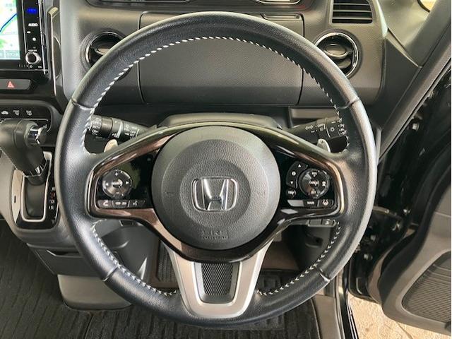 Ｎ－ＢＯＸカスタム Ｇ・Ｌターボホンダセンシング　８インチプレミアムインターナビ　前後ドラレコ　いまコレ＋　新品フロアマット　パドルシフト　アルミホイール　フルセ　Ｂモニタ　Ｉストップ　セキュリティー　クルーズコントロール　ナビＴＶ　ＶＳＡ　ＰＷ（9枚目）