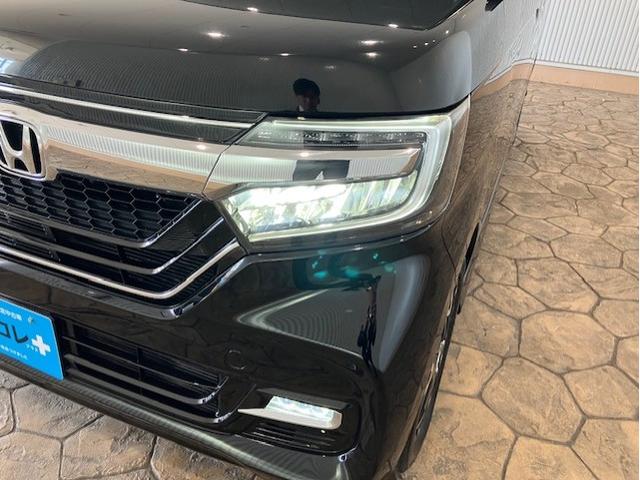 Ｎ－ＢＯＸカスタム Ｇ・Ｌターボホンダセンシング　８インチプレミアムインターナビ　前後ドラレコ　いまコレ＋　新品フロアマット　パドルシフト　アルミホイール　フルセ　Ｂモニタ　Ｉストップ　セキュリティー　クルーズコントロール　ナビＴＶ　ＶＳＡ　ＰＷ（17枚目）