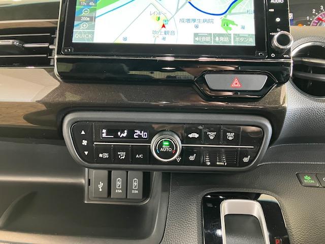 Ｎ－ＢＯＸカスタム Ｇ・Ｌターボホンダセンシング　８インチプレミアムインターナビ　前後ドラレコ　いまコレ＋　新品フロアマット　パドルシフト　アルミホイール　フルセ　Ｂモニタ　Ｉストップ　セキュリティー　クルーズコントロール　ナビＴＶ　ＶＳＡ　ＰＷ（18枚目）