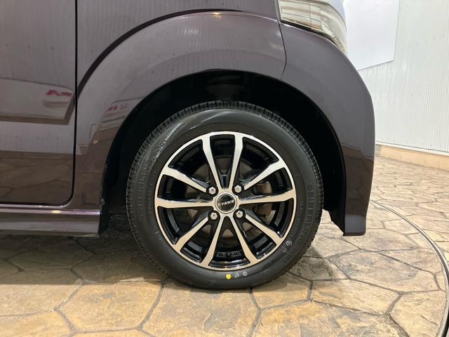 Ｎ－ＢＯＸカスタム ＧターボＳＳパッケージ　メモリーナビ　いまコレ＋　新品フロアマット　パドルシフト　社外アルミホイール　フルセグＴＶ　Ｂｌｕｅｔｏｏｔｈ対応　Ｂモニター　スマートエントリー　ＶＳＡ　盗難防止システム　ＡＡＣ　ナビＴＶ　パワステ（27枚目）