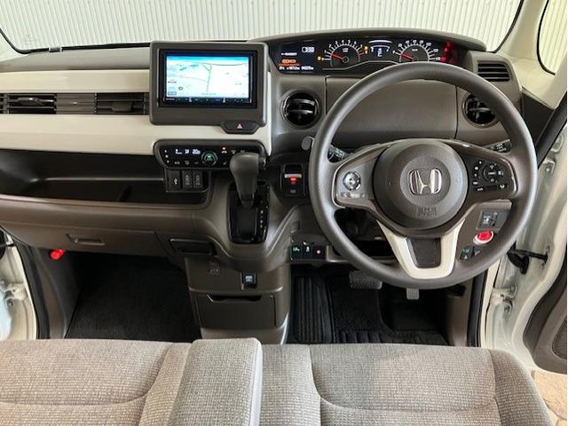 Ｎ－ＢＯＸ Ｌ　４ＷＤ　片側電動スライドドア　ホンダセンシング　メモリーナビ　いまコレ＋　新品フロアマット　サイドエアバッグ　Ｂカメラ　ナビＴＶ　ＬＥＤヘッドライト　クルコン　オートエアコン　盗難防止システム　ＤＶＤ（7枚目）