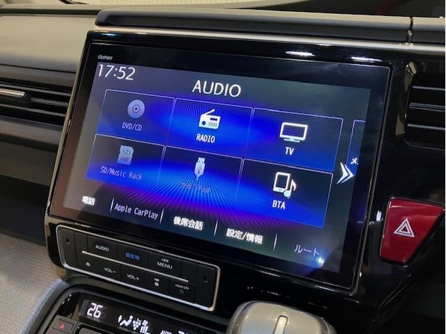 ステップワゴンスパーダ スパーダホンダセンシング　ドラレコ前後　１０インチプレミアムナビ　リア席モニター　７人乗り　盗難防止　助手席エアバッグ　Ｗパワスラ　リアオートエアコン　地デジ　ＬＥＤライト　横滑り防止システム　オートエアコン　リアカメラ（6枚目）