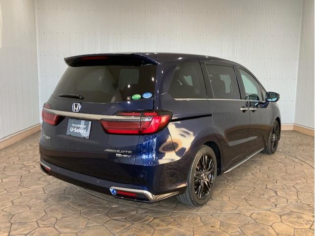 オデッセイハイブリッド e:HEVアブソルート・EX 10インチナビ 前後ドラレコ マルチビューカメラ LEDライト シ-トヒ-タ- 両側PSD フルセグ アイドルストップ クルーズコントロール DVD再生機能 3列シート ナビ&TV キーレス イモビ(4枚目)