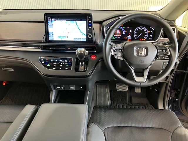 オデッセイハイブリッド e:HEVアブソルート・EX 10インチナビ 前後ドラレコ マルチビューカメラ LEDライト シ-トヒ-タ- 両側PSD フルセグ アイドルストップ クルーズコントロール DVD再生機能 3列シート ナビ&TV キーレス イモビ(9枚目)