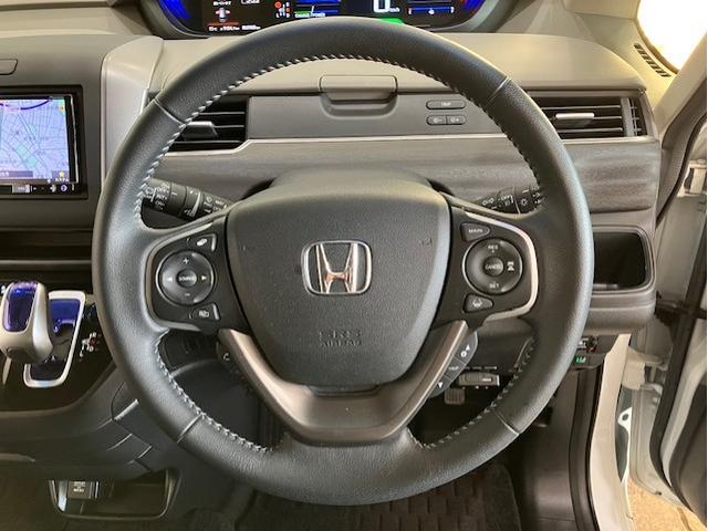 フリードハイブリッド ハイブリッド・EX 前ドラレコ ホンダセンシング メモリーナビ ETC 地デジフルセグTV シ-トヒ-タ- リヤカメラ LEDライト フルオートエアコン ABS DVD再生可 サイドエアバッグ キーフリー ナビ&TV(8枚目)