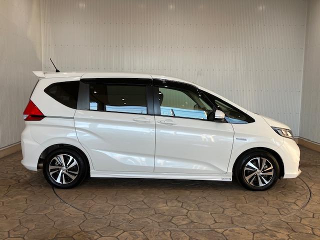 フリードハイブリッド ハイブリッド・EX 前ドラレコ ホンダセンシング メモリーナビ ETC 地デジフルセグTV シ-トヒ-タ- リヤカメラ LEDライト フルオートエアコン ABS DVD再生可 サイドエアバッグ キーフリー ナビ&TV(15枚目)