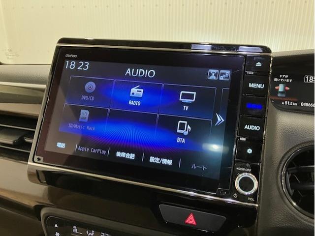 N-BOX L・ターボコーディネートスタイル 前後ドラレコ 8インチメモリーナビ いまコレ+ 新品フロアマット 両側PSドア 衝突軽減ブレーキ アイドリングストップ ヘッドライトLED DVD再生 ナビTV ETC シートヒーター 両側電動ドア(6枚目)