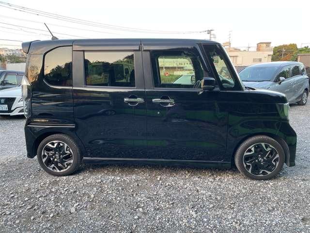 Ｎ－ＢＯＸ Ｇ・Ｌターボホンダセンシング　衝突軽減ブレーキ／誤発進抑制機能／後方誤発進抑制機能／歩行者事故低減ステアリング／路外逸脱抑制機能／ＡＣＣ／ＬＫＡＳ／オートハイビーム／先行車発進アラーム機能／標識認識機能／９灯式フルＬＥＤヘッドライ（9枚目）