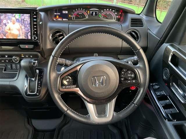 Ｎ－ＢＯＸ Ｇ・Ｌターボホンダセンシング　衝突軽減ブレーキ／誤発進抑制機能／後方誤発進抑制機能／歩行者事故低減ステアリング／路外逸脱抑制機能／ＡＣＣ／ＬＫＡＳ／オートハイビーム／先行車発進アラーム機能／標識認識機能／９灯式フルＬＥＤヘッドライ（15枚目）