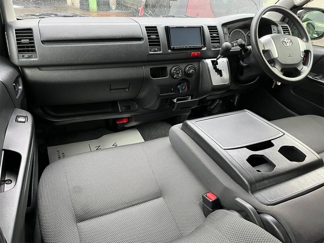 ハイエースバン ロングDX GLパッケージ 5型 レンタアップ法人ワンオーナー 社外ナビ バックカメラ ETC トヨタセーフティセンス プライバシーガラス(8枚目)