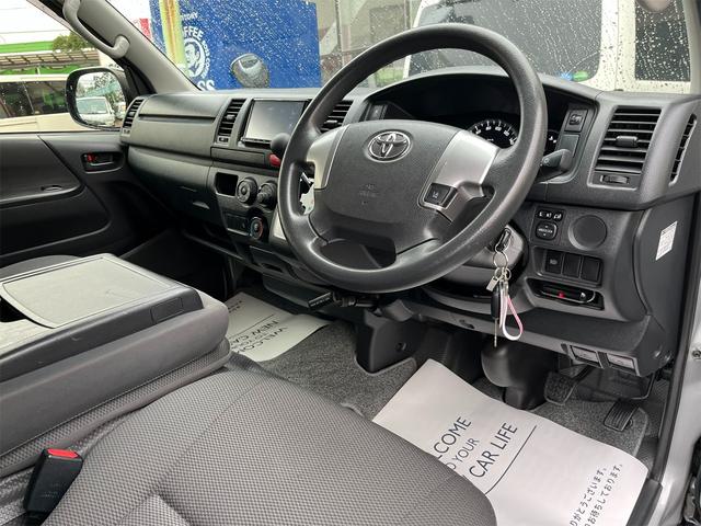 ハイエースバン ロングDX GLパッケージ 5型 レンタアップ法人ワンオーナー 社外ナビ バックカメラ ETC トヨタセーフティセンス プライバシーガラス(56枚目)