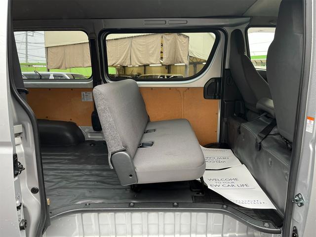 ハイエースバン ロングDX GLパッケージ 5型 レンタアップ法人ワンオーナー 社外ナビ バックカメラ ETC トヨタセーフティセンス プライバシーガラス(58枚目)