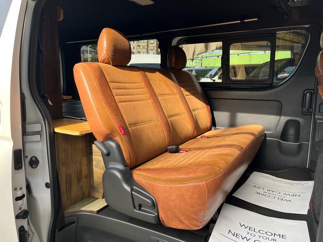 ハイエースバン スーパーＧＬ　ダークプライムＩＩ　６型　オリジナルベッドキット車中泊仕様　寒冷地仕　ＸＦ１１ナビ　フリップダウンモニター　パノラミックビュー　ＥＴＣ　１６インチスチールホイール　１．５インチダウン　トヨタセーフティセンス　前後ソナー（9枚目）
