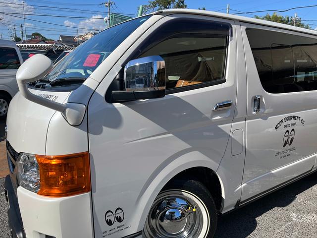 ハイエースバン スーパーＧＬ　ダークプライムＩＩ　６型　オリジナルベッドキット車中泊仕様　寒冷地仕　ＸＦ１１ナビ　フリップダウンモニター　パノラミックビュー　ＥＴＣ　１６インチスチールホイール　１．５インチダウン　トヨタセーフティセンス　前後ソナー（40枚目）