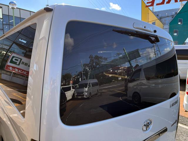 ハイエースバン スーパーＧＬ　ダークプライムＩＩ　６型　オリジナルベッドキット車中泊仕様　寒冷地仕　ＸＦ１１ナビ　フリップダウンモニター　パノラミックビュー　ＥＴＣ　１６インチスチールホイール　１．５インチダウン　トヨタセーフティセンス　前後ソナー（48枚目）