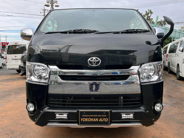 ハイエースバン ロングスーパーＧＬ　４型１オーナー禁煙車　車中泊仕様　オフロードルック　ＬＥＤバンパーガード　ＬＥＤライト　電動スライドドア　ＷエアＢ　ステアリングリモコン　プライバシーガラス　レザー調シートカバー　バックカメラ　ＥＴＣ（31枚目）