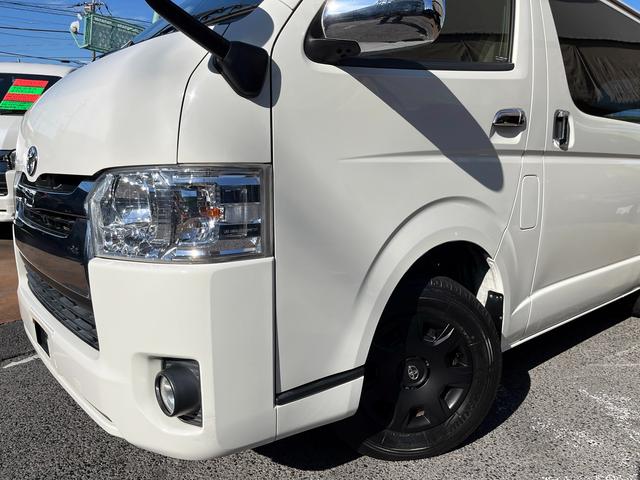 ハイエースバン ロングＤＸ　ＧＬパッケージ　４型　３．０ディーゼルターボ　５ドア３人乗り　純正ナビ　バックカメラ　ＥＴＣ　ＬＥＤライト　フォグランプ　電格ミラー　プライバシーガラス　ドラレコ（39枚目）