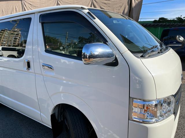 ハイエースバン ロングＤＸ　ＧＬパッケージ　４型　３．０ディーゼルターボ　５ドア３人乗り　純正ナビ　バックカメラ　ＥＴＣ　ＬＥＤライト　フォグランプ　電格ミラー　プライバシーガラス　ドラレコ（40枚目）