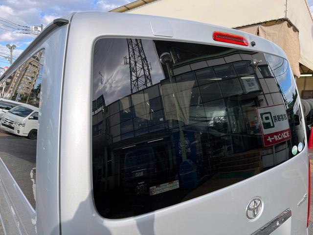 ハイエースバン ロングスーパーGL 4型 ディーゼル バッドフェイス 2インチローダウン 15インチアルミホイール Fスポイラー LEDライト&フォグ LEDテール シートカバー 前後センサー 純正ナビ Bカメラ ETC(46枚目)