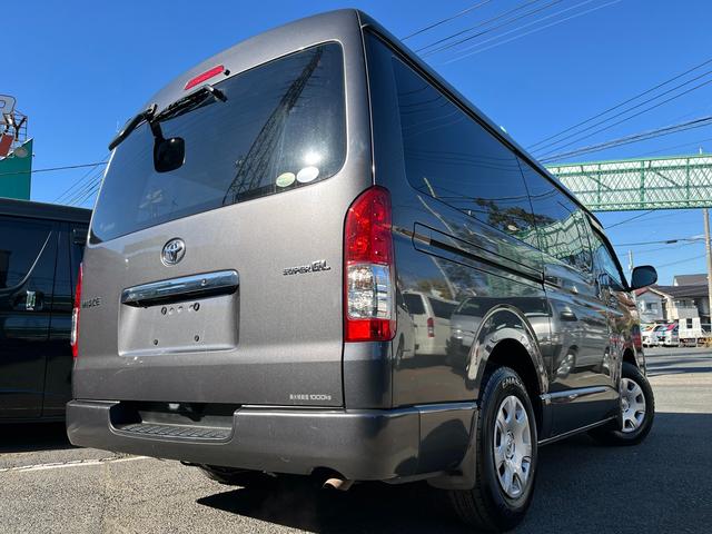 ハイエースバン ロングワイドスーパーGL 5型 純正ナビフルセグTV バックカメラ ETC LEDライト Fエアロ スライド窓 プライバシーガラス ステアリングリモコン 前後ドラレコ付きデジタルインナーミラー(5枚目)