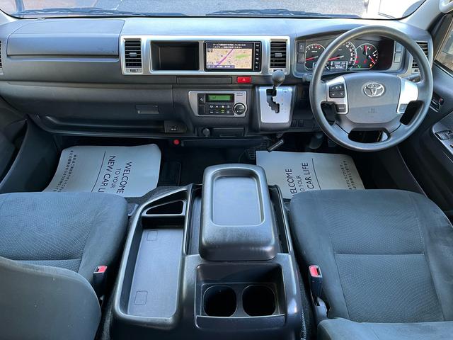 ハイエースバン ロングワイドスーパーGL 5型 純正ナビフルセグTV バックカメラ ETC LEDライト Fエアロ スライド窓 プライバシーガラス ステアリングリモコン 前後ドラレコ付きデジタルインナーミラー(7枚目)