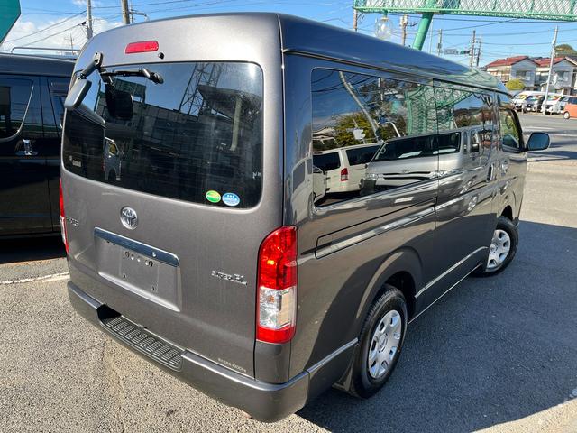 ハイエースバン ロングワイドスーパーGL 5型 純正ナビフルセグTV バックカメラ ETC LEDライト Fエアロ スライド窓 プライバシーガラス ステアリングリモコン 前後ドラレコ付きデジタルインナーミラー(19枚目)