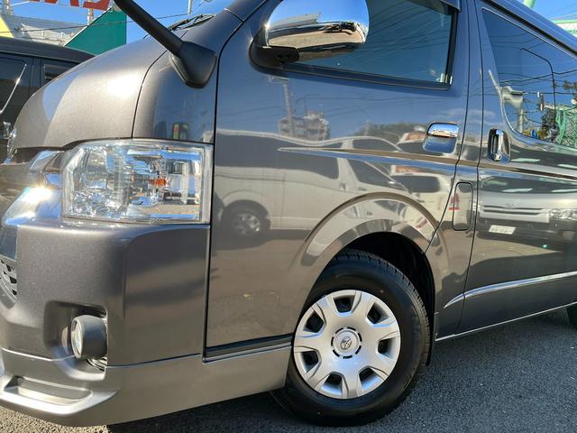 ハイエースバン ロングワイドスーパーGL 5型 純正ナビフルセグTV バックカメラ ETC LEDライト Fエアロ スライド窓 プライバシーガラス ステアリングリモコン 前後ドラレコ付きデジタルインナーミラー(42枚目)