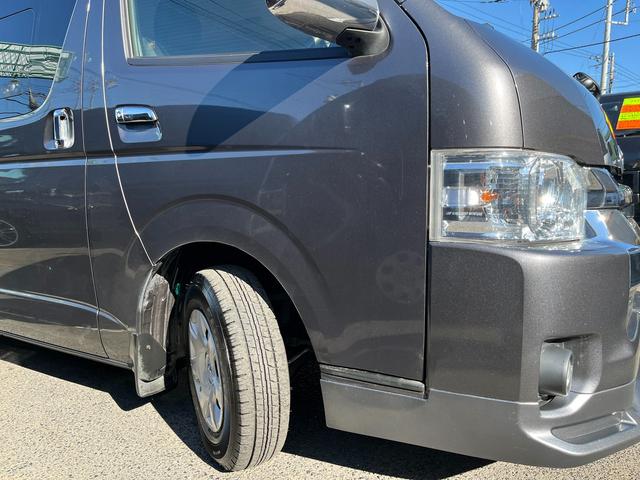 ハイエースバン ロングワイドスーパーGL 5型 純正ナビフルセグTV バックカメラ ETC LEDライト Fエアロ スライド窓 プライバシーガラス ステアリングリモコン 前後ドラレコ付きデジタルインナーミラー(44枚目)