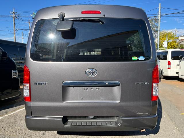 ハイエースバン ロングワイドスーパーGL 5型 純正ナビフルセグTV バックカメラ ETC LEDライト Fエアロ スライド窓 プライバシーガラス ステアリングリモコン 前後ドラレコ付きデジタルインナーミラー(46枚目)