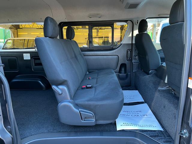 ハイエースバン ロングワイドスーパーGL 5型 純正ナビフルセグTV バックカメラ ETC LEDライト Fエアロ スライド窓 プライバシーガラス ステアリングリモコン 前後ドラレコ付きデジタルインナーミラー(58枚目)